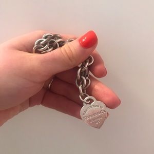 Tiffany heart bracelet